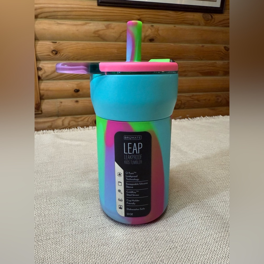 NEON SWIRL Brumate 12oz LEAP Kids Tumbler * LIMITED EDITION
